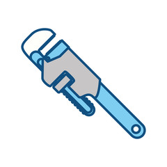 Wrench tool isolated