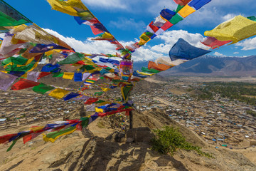 LEH, JAMMU & KASHMIR - INDIA - a 3.700 meters high plateau along the Indus Valley, right at the...