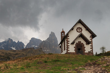 Chapel at Rolle Pass, Italy