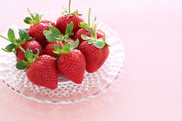 いちご　軸付きあまおう