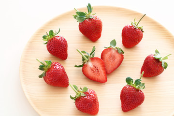 いちご　軸付きあまおう