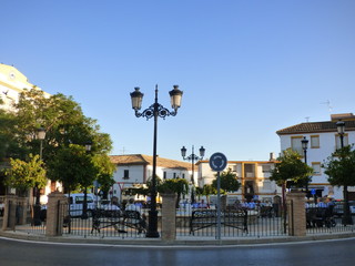 Olvera, pueblo de Cádiz, en la comunidad autónoma de Andalucía (España) incluido en la comarca...