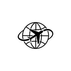 airplane outline icon. Element for mobile concept and web apps. Thin line vector icon for website design and development, app development. Premium icon
