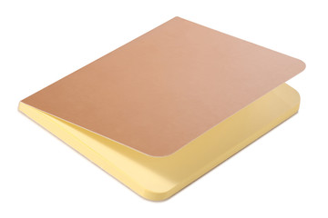 Notepad diary gold