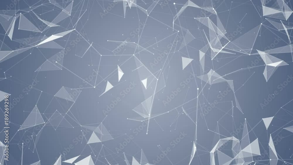Poster clean plexus network. cinematic plexus background. seamless loop.