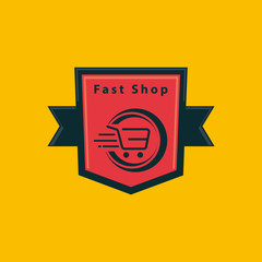 Speed shop logo design