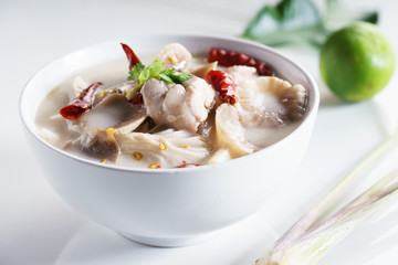 chicken coconut soup