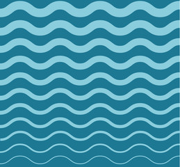 Abstract dark wave pattern. Seamless pattern. Green light and dark wave pattern for fabric. 