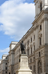 Fototapeta na wymiar Statue von Robert Clive, London