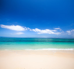 Obraz premium beach and beautiful tropical sea