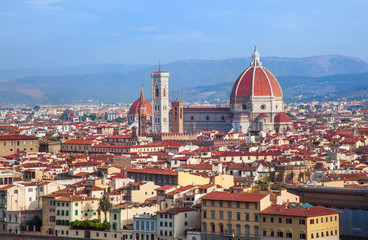 Fototapeta na wymiar Florence cathedral Duomo