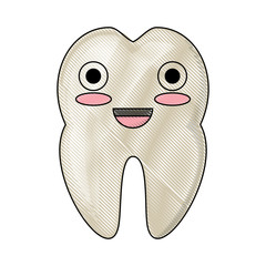 kawaii tooth icon image
