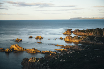 Beautiful beach view of Rocky Cape in Tasmania, Australia.