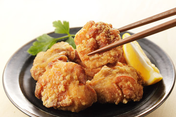 鶏の唐揚げ　Japanese fried chicken