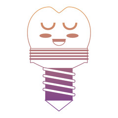 kawaii tooth icon image