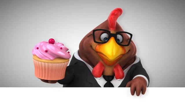 Fun chicken - 3D Animation