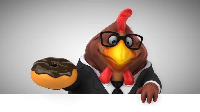 Fun chicken - 3D Animation