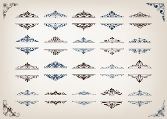 set of vintage frames