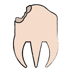 broken molar icon 