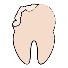 broken tooth icon 