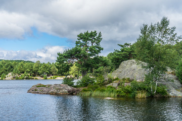 Fototapeta premium Norway, Baneheya lakeside view