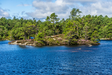 Norway, Baneheya lakeside view