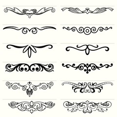 Set of design elements