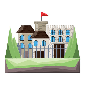 Modern castle icon image
