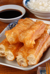 Chinese tradition food- Fried bread stick   