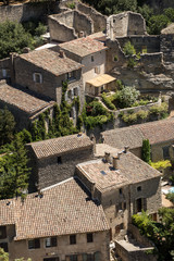 Medieval hilltop town of Gordes. Provence. France.