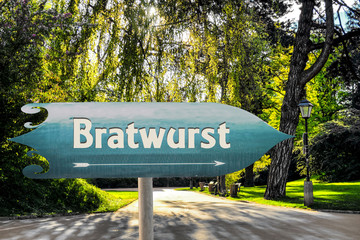 Schild 254 - Bratwurst