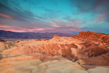 Lever de soleil sur Zabruski point