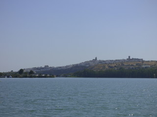 Fototapeta premium Arcos de la Frontera​, pueblo blanco de Cádiz (Andalucia, España)