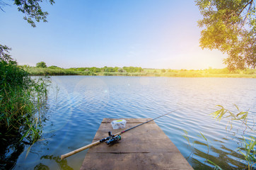  Fishing at the lake