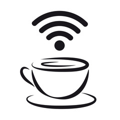 wi-fi im kaffee