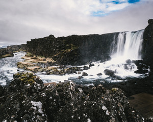 Icelandig Waterfall