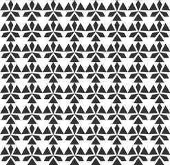 Abstract geometric Seamless pattern . Repeating geometric Black and white texture. geometric decoration