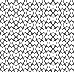 Abstract geometric Seamless pattern . Repeating geometric Black and white texture. geometric decoration