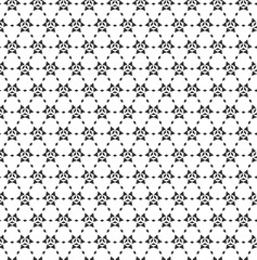 Abstract geometric Seamless pattern . Repeating geometric Black and white texture. geometric decoration