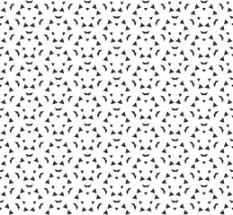 Abstract geometric Seamless pattern . Repeating geometric Black and white texture. geometric decoration