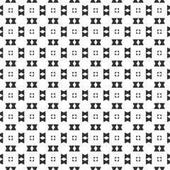 Abstract geometric Seamless pattern . Repeating geometric Black and white texture. geometric decoration