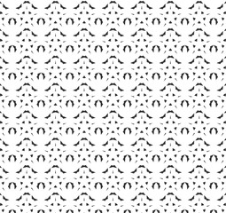 Abstract geometric Seamless pattern . Repeating geometric Black and white texture. geometric decoration