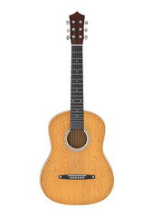 Obraz premium Acoustic Guitar Isolated