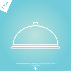 Dish service line icon