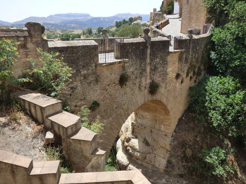 Ronda, ciudad historica de Malaga en Andalucia España