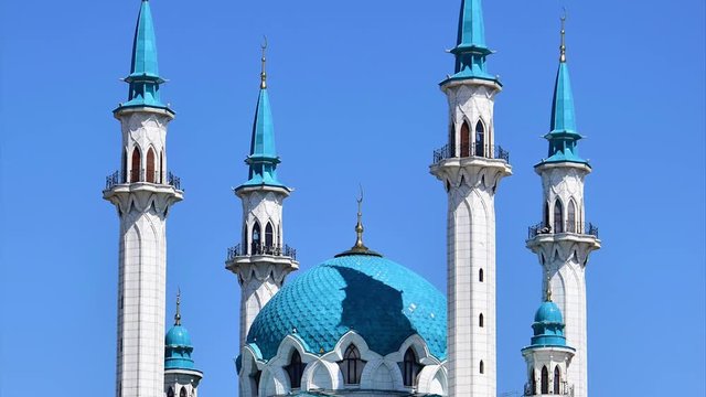 Mosque "Kul Sharif" of the Kazan Kremlin in Kazan