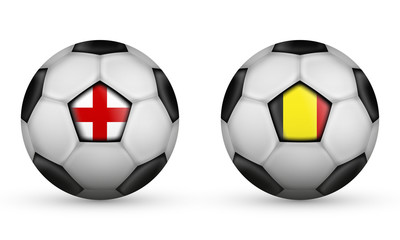 Fußball - England vs. Belgien