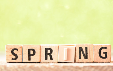 Spring Wooden Letterpress Theme 