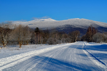 Bieszczady mountains, Polish part of Carpathians