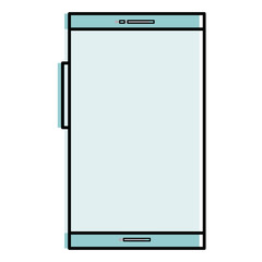 smartphone device isolated icon vector illustration design